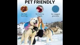 Peach Country Blue Emperor Ice Melt. Environmentally Friendly Ice Melter and Pet Safe