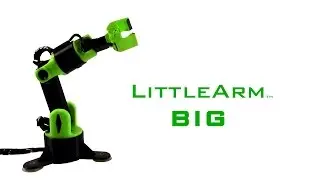 Arduino Robot Arm Assembly Line Demonstration - Littlearm Big