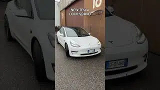NEW TESLA LOCK SOUND