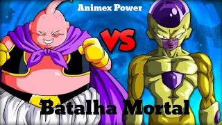 Majin Buu Vs Freeza Batalha de Poder / Sem Limites ( Dragon Ball ) Animex Power