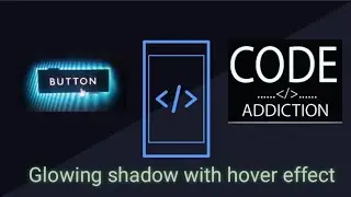 Button shadow with hover effect. #csstricks #shadowincss , #glowingborder