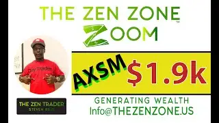How to trade AXSM breakdown under $29.50 Net over $1.9K #axsm #daytrading #stocks @thezenzone01