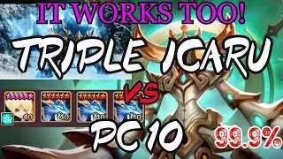SUMMONERS WAR / TRIPLE ICARU VS PUNISHERS CRYPT. MOST CONSISTENT TEAM?
