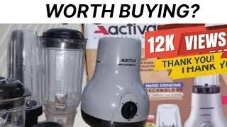 Activa Nutri Mix Grinder Unboxing and Review || Is it Worth buying Yes or No || @ad_alaparais