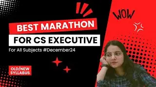 Best marathons for Dec 24👍 exams #csexecutive #trending #icsi #csstudents #csstudentlife