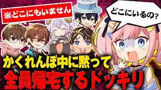 【ドッキリ】かくれんぼ中に全員帰るドッキリで復讐してみたwwww【カービィのエアライダー】