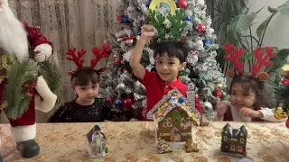 Gingerbread House #merrychristmas #happynewyear #kids #fun #holiday #newyear #gingerbread