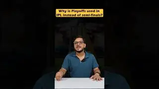 Why does IPL use Playoffs instead of semi-finals! #explained playoffs in #ipl