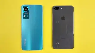 iPhone 8 Plus Vs Infinix Note 11 | Speed Test