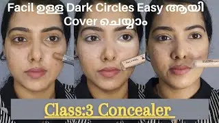Class 3-HOW TO USE A CONCEALER|HIDE DARK CIRCLES USING CONCEALER|SIMPLE CONCEALER TIPS FOR BEGINNERS