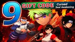 Cursed Seal Awakening | 9 Gift code 2026 | Cursed Seal Awakening gameplay 🎮 - RPG game code ⚡