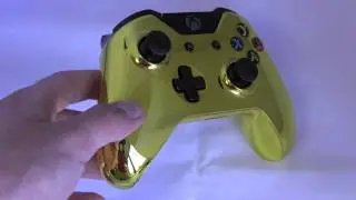 GOLD CHROME XBOX ONE CONTROLLER!