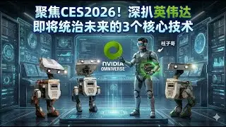 3分钟看懂英伟达机器人帝国：从Jetson到Project Groot的深度通俗解析｜NVIDIA Just Monopolized the Future of Robots (CES 2026)
