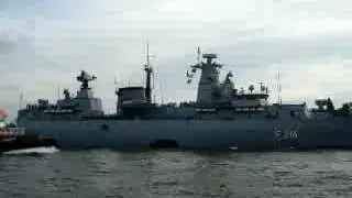 Brandenburg Class Frigate Schleswig-Holstein (F216)
