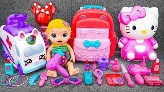 126 Mins Ultimate Hello Kitty & Unicorn Ambulance Playset ASMR | Review Toys
