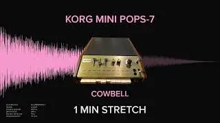 Korg MINI POPS-7 Cowbell (1 MINUTE)