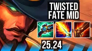 TWISTED FATE vs MALZAHAR (MID) | Perfect KDA: 15/0/7 | EUW Master | 25.24