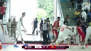 M112 | PUNJAB VS RAJASTHAN | 75TH JUNIOR NATIONAL BASKETBALL CHAMPIONSHIP 2025