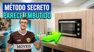 COMO INSTALAR FORNO QUE NÃO É DE EMBUTIR    |   CLIENTE ECONOMIZOU NA COMPRA DO FORNO