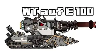 How To Draw Electric Waffentr&auml;ger E-100 from Homeanimations Tanks