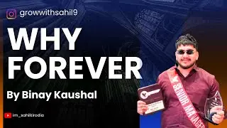 WHY FOREVER? | Senior Manager Success Story | FLP Business Motivation | By Binay Kaushal