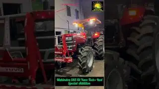 Mahindra 585 Di Yuvo Tech+ 4wd Special Addition with special look// Tractors King 👑👑👑