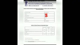 #ibps #RRB #PO #prelims #2021 #result  my score card.