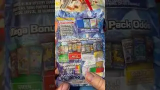 Pok&eacute;rev Mega Bonus Pack pt2 opening  #pokemon #pokemoncards #pokemontcg #lostoriginopening