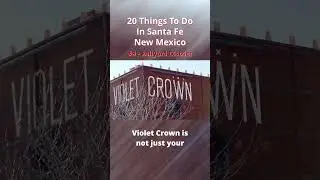 🚂 Santa Fe Railyard District | Food, Art & Culture 🎶