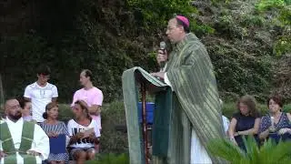 Messa all'aperto alla via Santantuono di Passiano