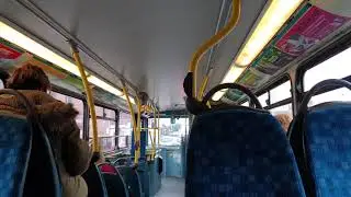 🍇🍇*engine cut out* Arriva Yorkshire 1603 YJ06 WMC Daf Db250 *****5star rating
