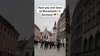 Have You Ever Been to Marienplatz in Germany? #shivamguptavlogs #rupalguptavlogs #trending #youtube