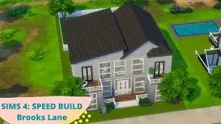 SIMS 4: Brooks Lane - Builds