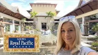 Universal Studios Loews Royal Pacific Resort | Resort & Room Tour | Orlando, Florida