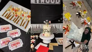 SHEIN Party Decor Haul 🎬 | Old Hollywood Cinema Aesthetic | Chrissy Daily