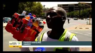 Jhb metro police embarked on a clean up operation