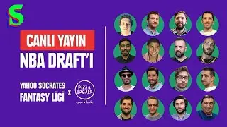 Fantasy NBA Socrates Ligi - Canlı Draft Yayını | Socrates X Pizza Locale