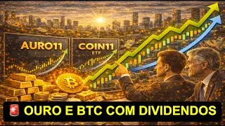 📈 DIVIDENDOS SINT&Eacute;TICOS COM BITCOIN E OURO &ndash; COIN11 E AURO11: ENTENDA COMO FUNCIONA