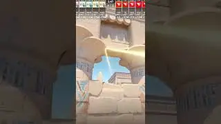 INSANE Frozen HE Grenade on Anubis! 💥 #cs2