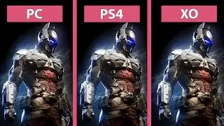 Batman: Arkham Knight &ndash; PC incl. Mini Patch vs. PS4 vs. Xbox One Graphics Comparison [60fps][FullHD]
