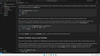 5.8 Scope and Access 2 - Parameters and Variables