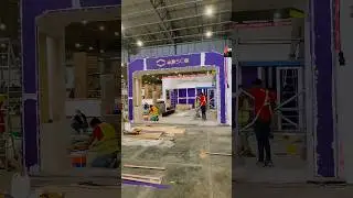Dubai Airshow Exhibition Stand #dubaiairshow2025 #airshow #shorts #exhibitionstandbuildersdubai