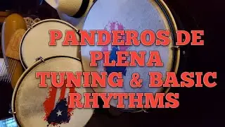 Tuning and playing the Plena Panderos. Tuning and playing the Plena Panderos.