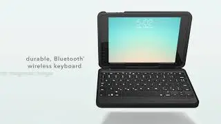 ZAGG Rugged Book Durable Case with Detachable Backlit Bluetooth Keyboard for Apple iPad Pro 9.7 and
