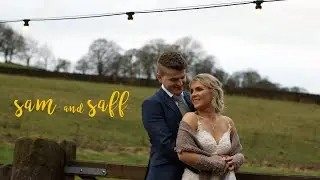 Sam + Saff | Natural & Relaxed Wedding Film with Gorgeous Sparkler Tunnel