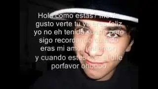 Maury Anaya-Hola Como estas letra