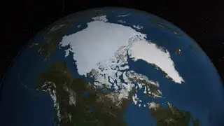 Summer Arctic Sea Ice Retreat: May - August 2013
