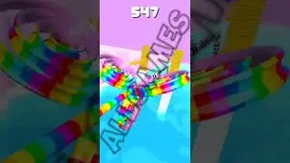 Spiral Rider LVL 23 Gameplay FUN GAME #shorts #SpiralRider #fungames #viralvideo