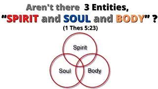 3 Entities? &ldquo;Spirit and Soul and Body&rdquo; (1 Thes 5:23) | 8 mins. | Pr. Michael Pedrin