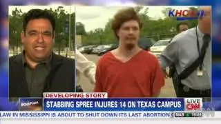 Stabbing Suspect In Police Custody